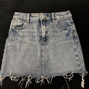 Denim mini Jean Skirt